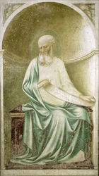 Der Prophet Jesaja, vom Intrados der Apsis